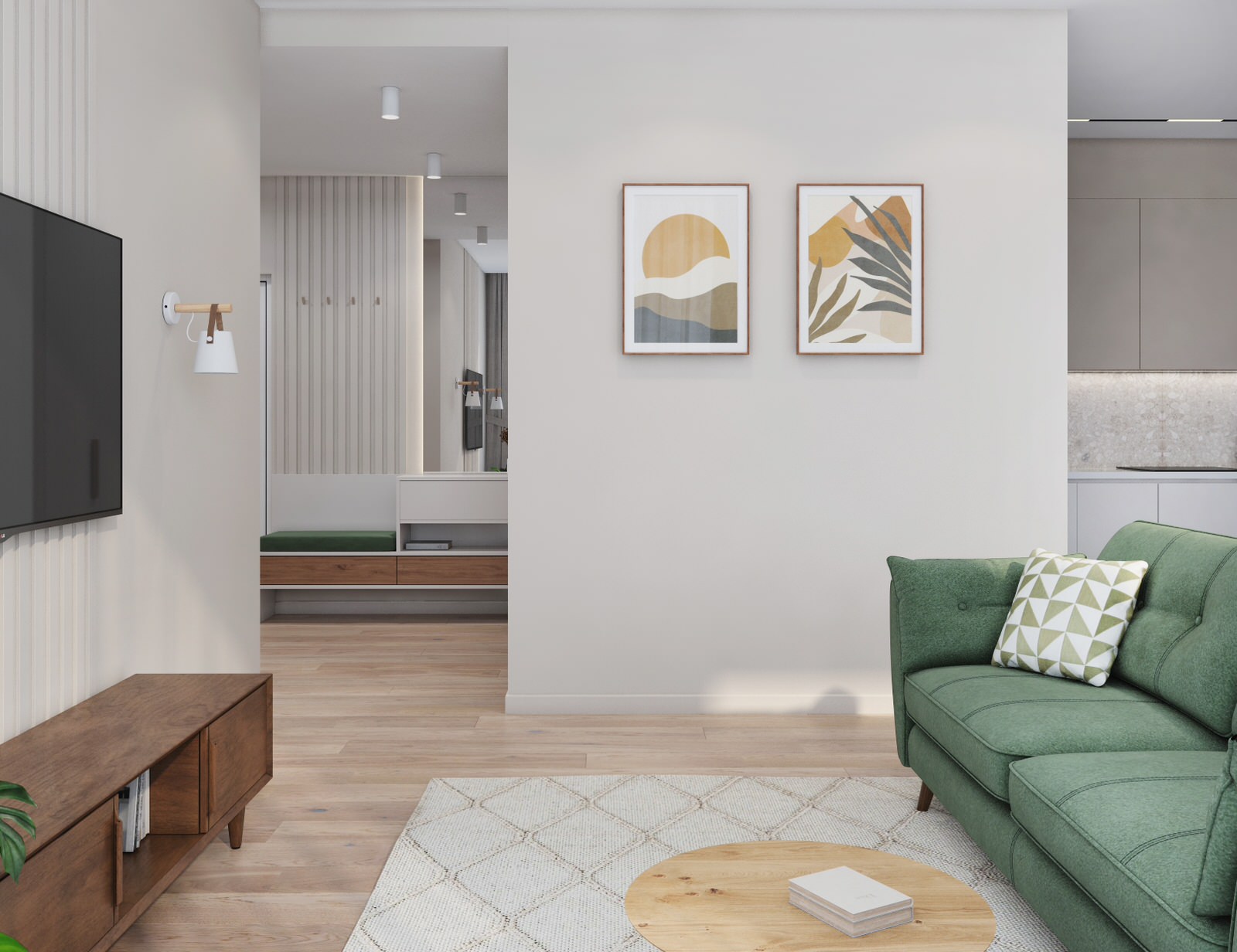 Квартира 60 кв.м. в ЖК Холланд парк