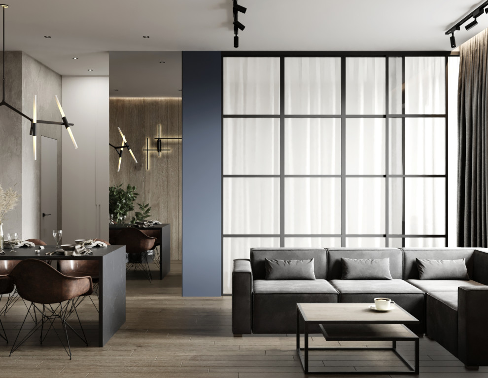 Обложка проекта: Квартира студия для холостяка