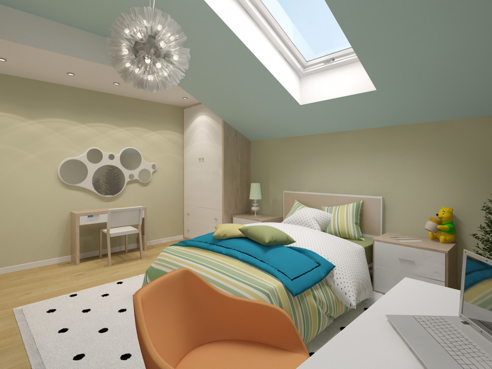 Детская в мансарде