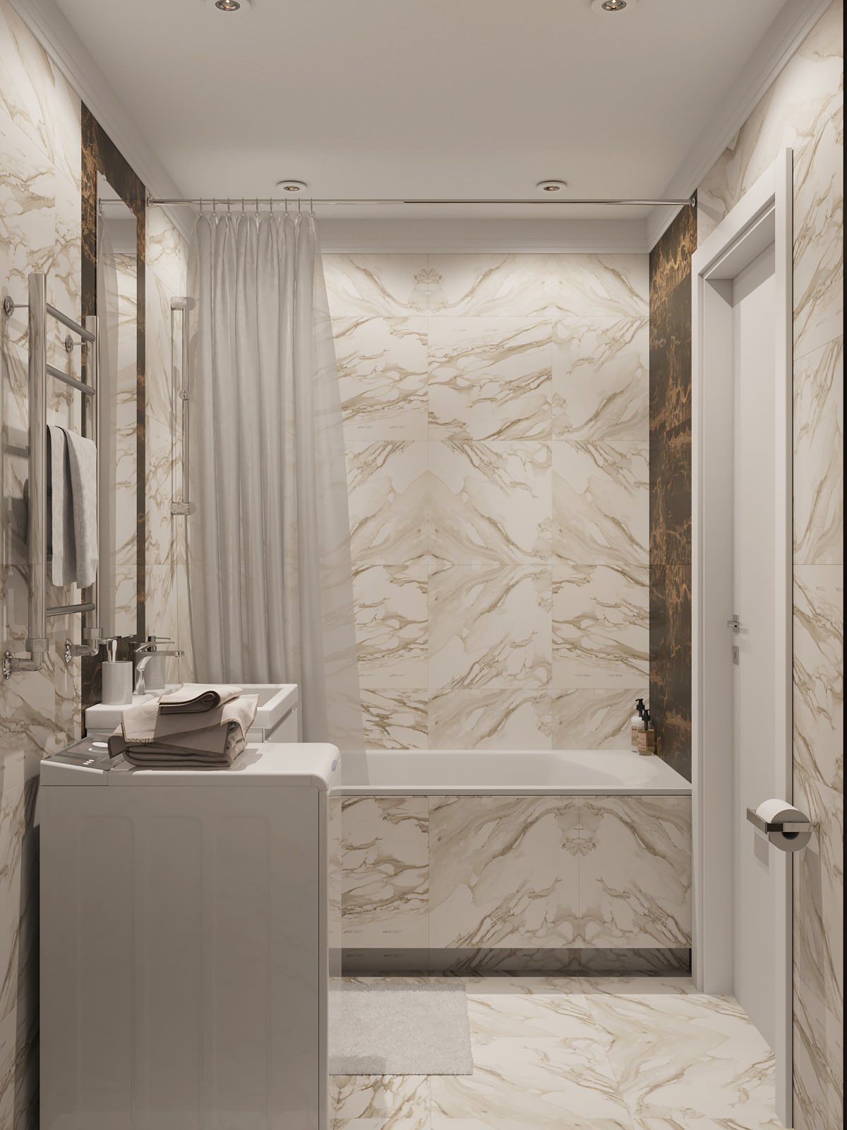 Квартира-студия 28 м2 Раннее утро