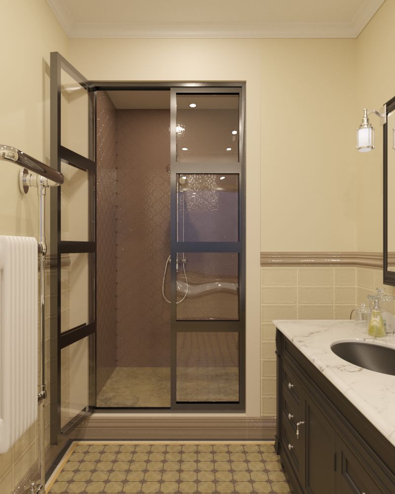 Ванные в доме на море