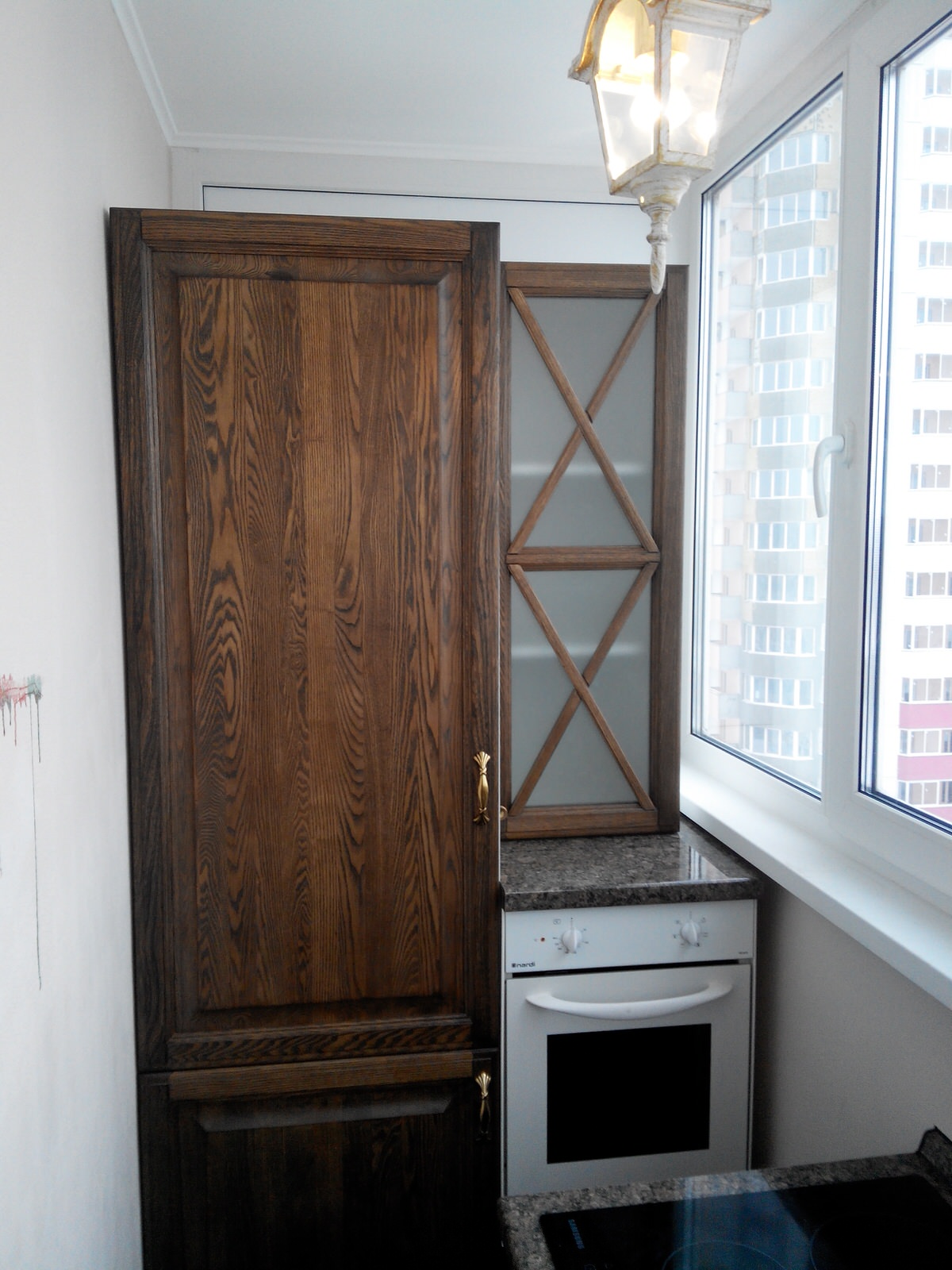 Обложка проекта: Кухня на балконе