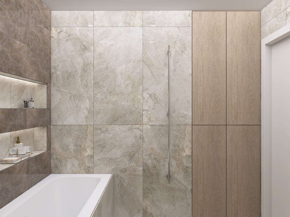 Дизайн-проект квартиры  частично 30,9 кв.м.  для молодой пары с ребенком