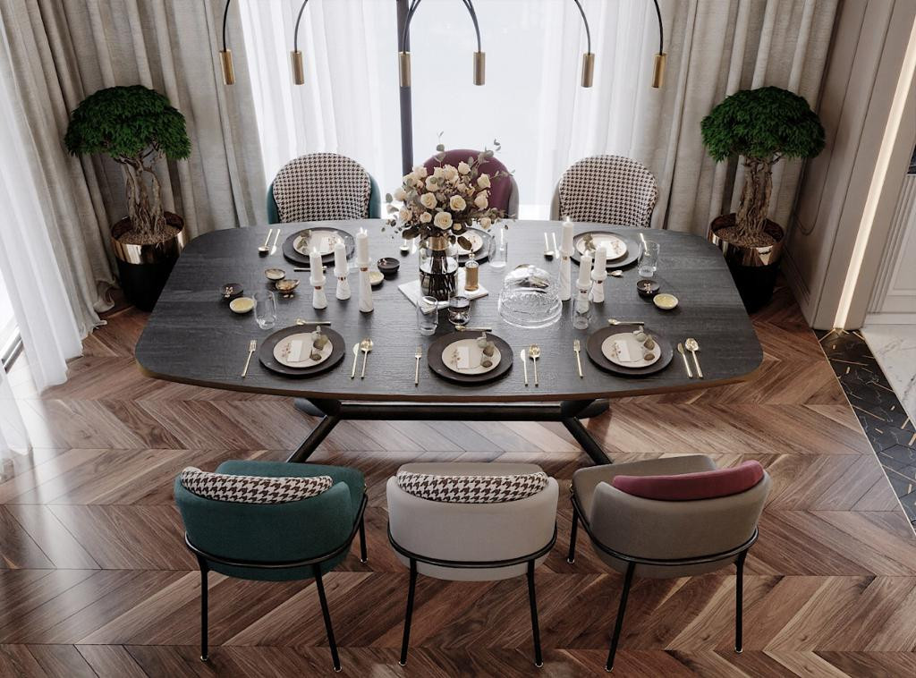 Частный интерьер таунхаус