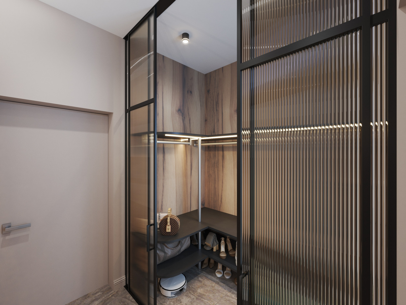 Дизайн проект прихожей