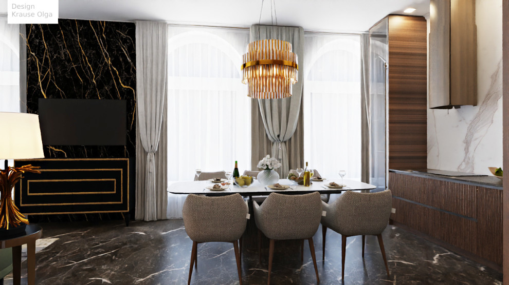 Кухня-гостиная