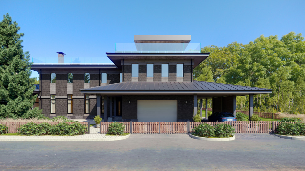 Экстерьер загородного дома