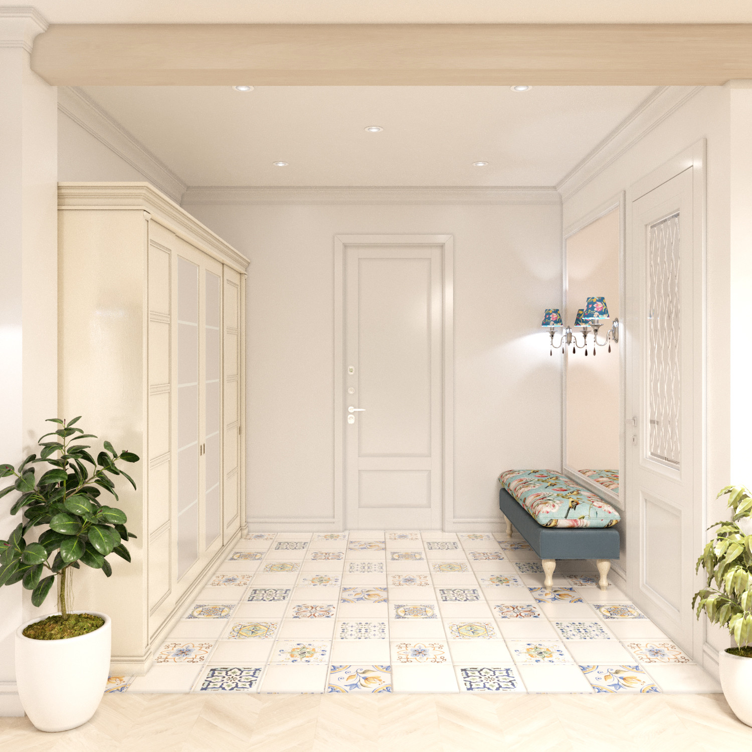 Interior Design in provice style