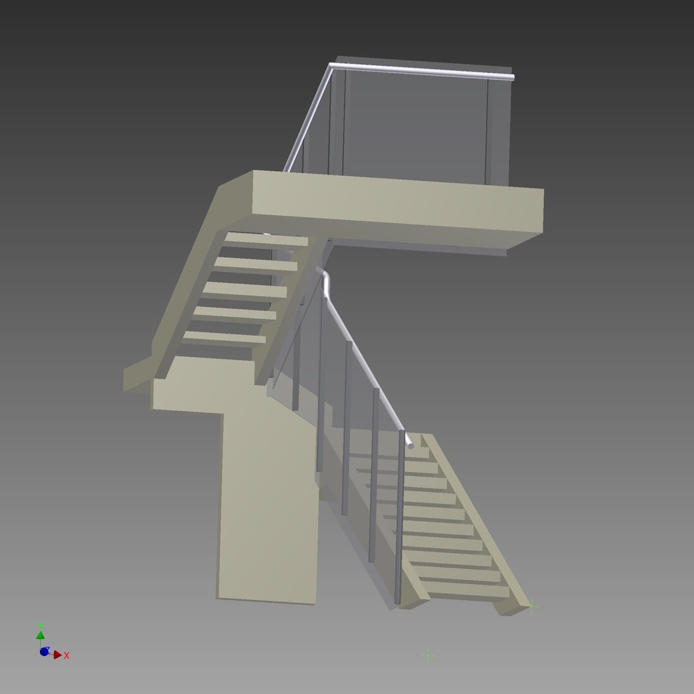 Обложка проекта: Ограждения на лестницу