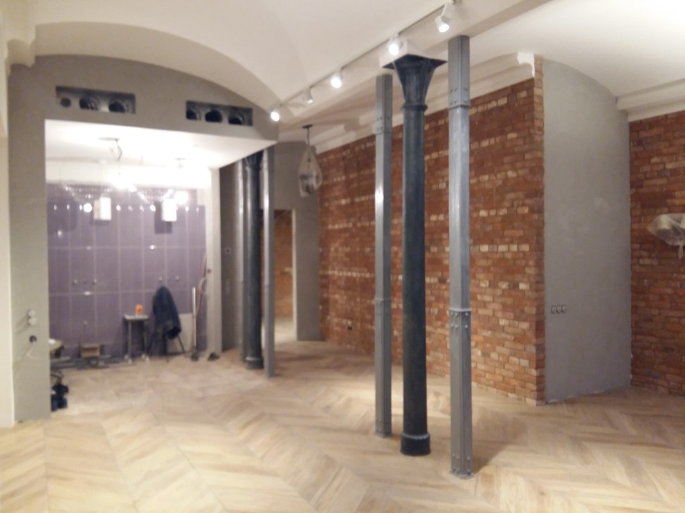 Отделка лофта по проекту бюро Август Проект