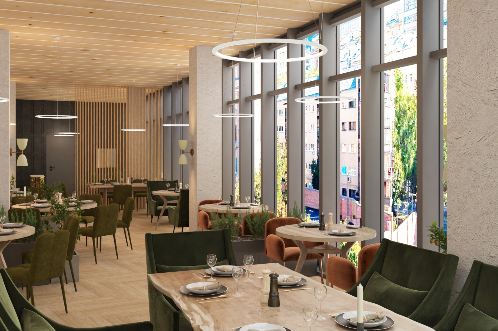 Дизайн-проект итальянского ресторана