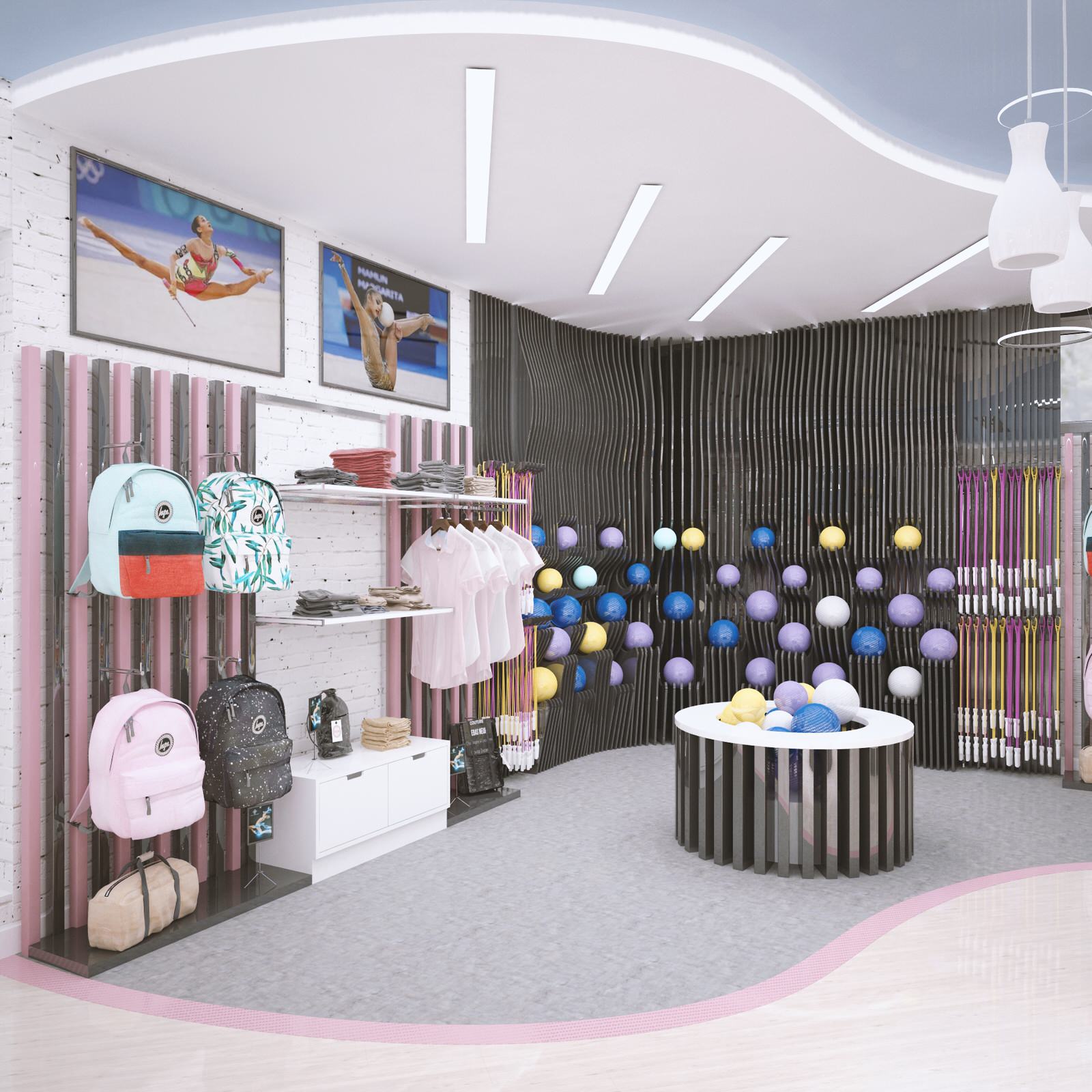 Обложка проекта: Магазин спортивных товаров