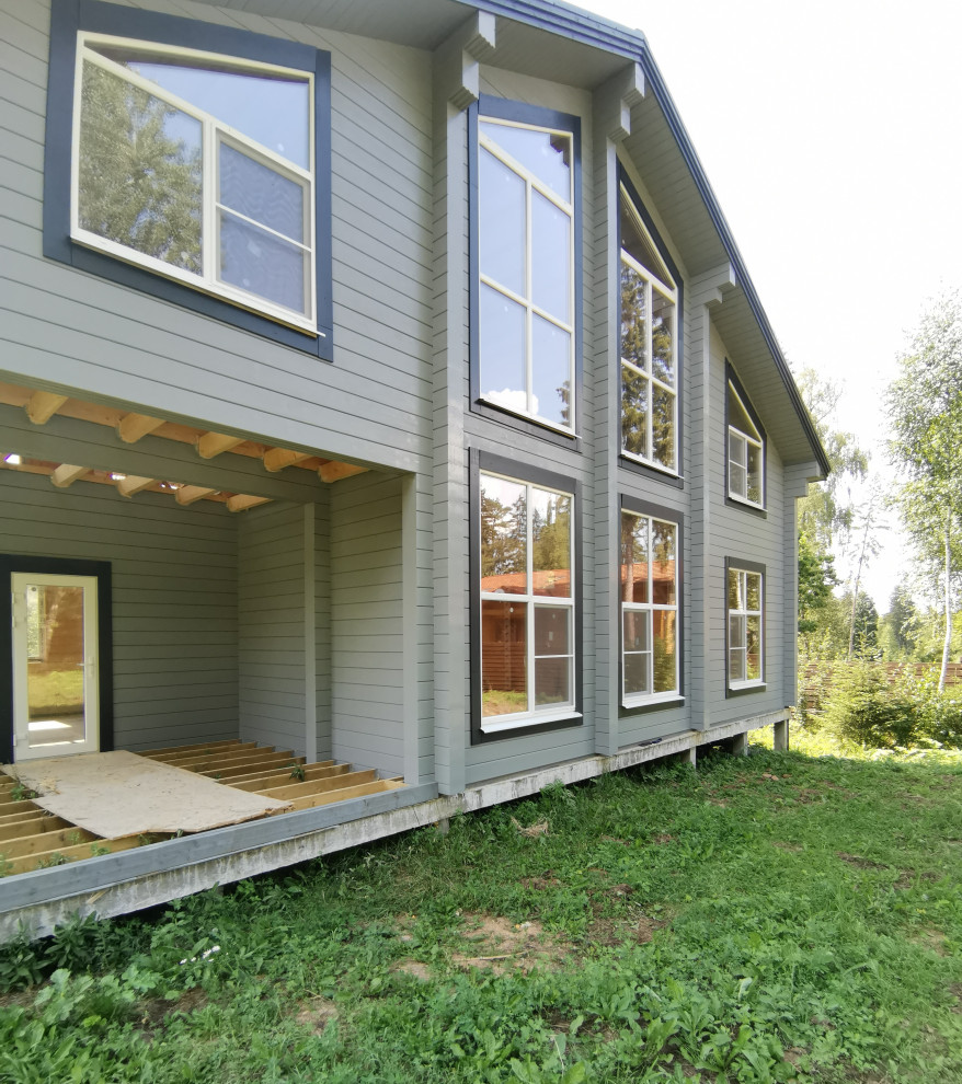 Обложка проекта: Установка пластиковых окон в коттедже