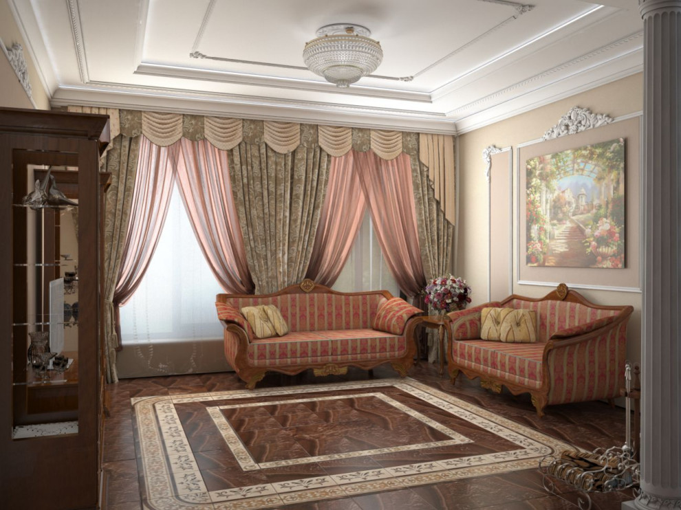 Проект интерьера в стиле Классика