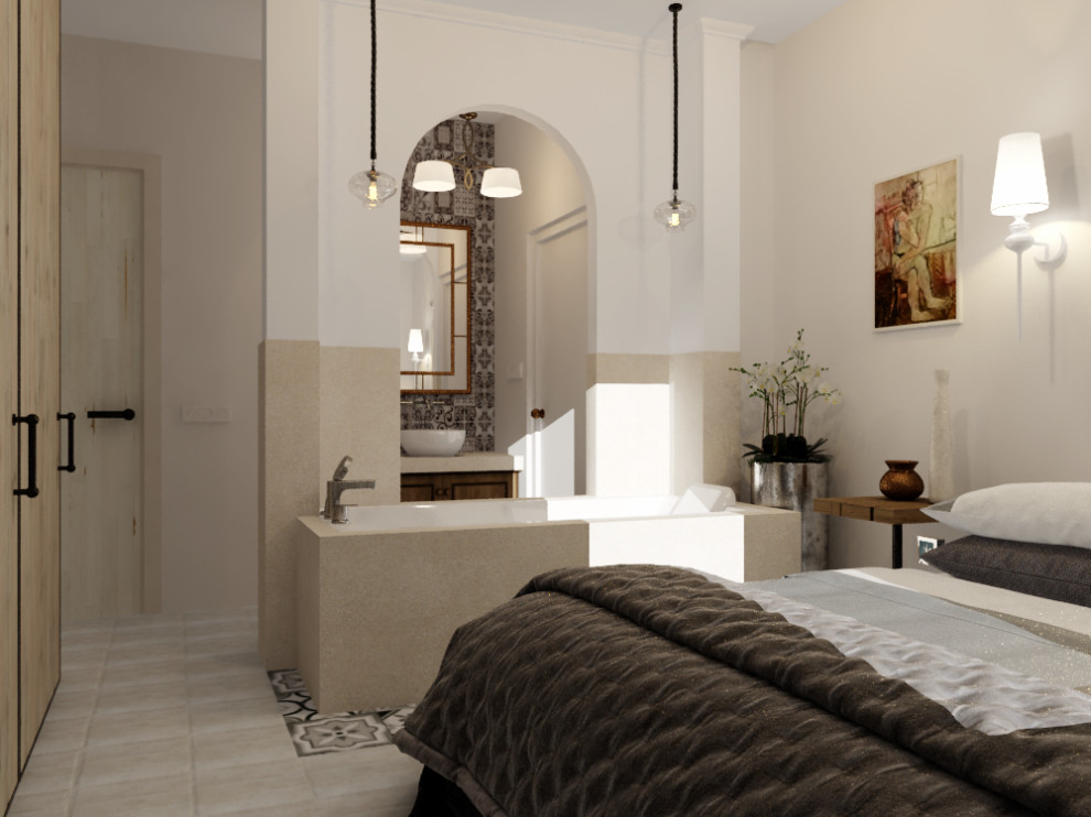 СПАЛЬНЯ-ВАННАЯ