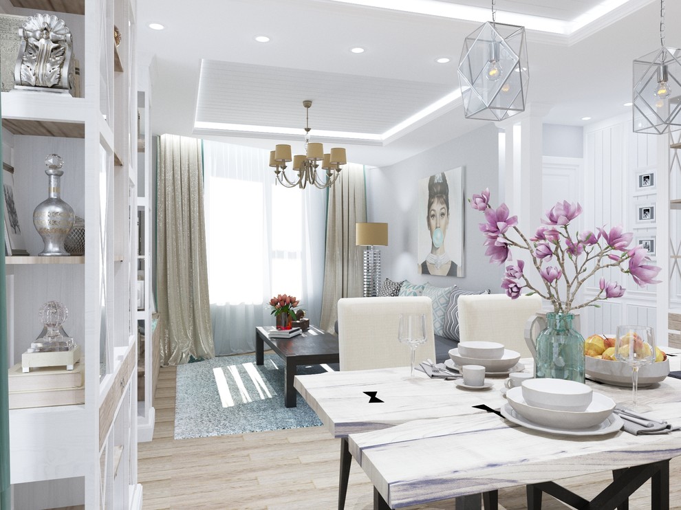 М60 Дизайн проект 2-ух комнатной квартиры 2017 г.