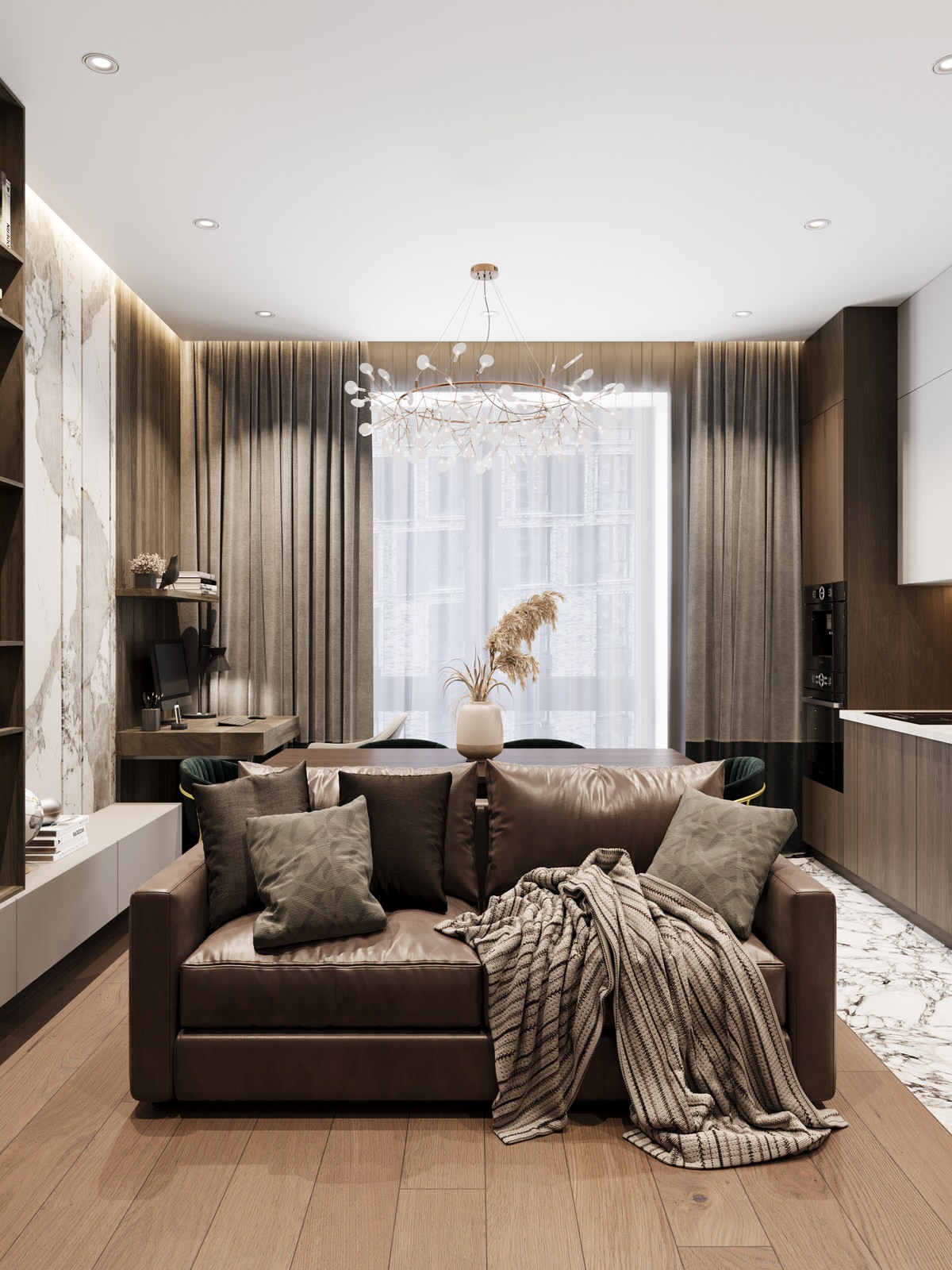 ЖК Метрополия, 2-х комнатная квартира в бизнес-классе