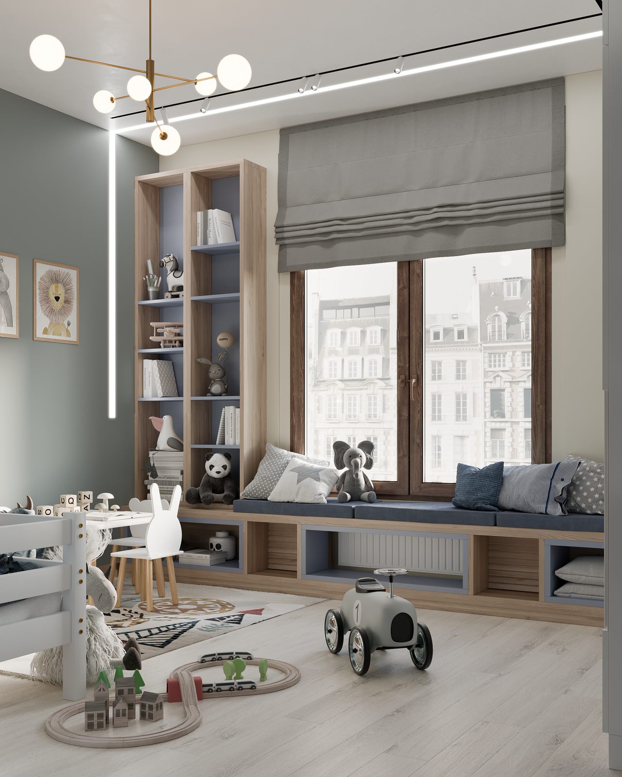 Проект Квартиры в современном стиле ЖК Петровская Коса