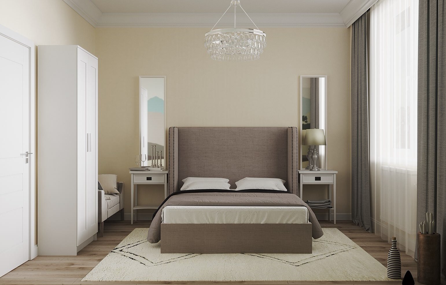 Обложка проекта: Гостевая спальня