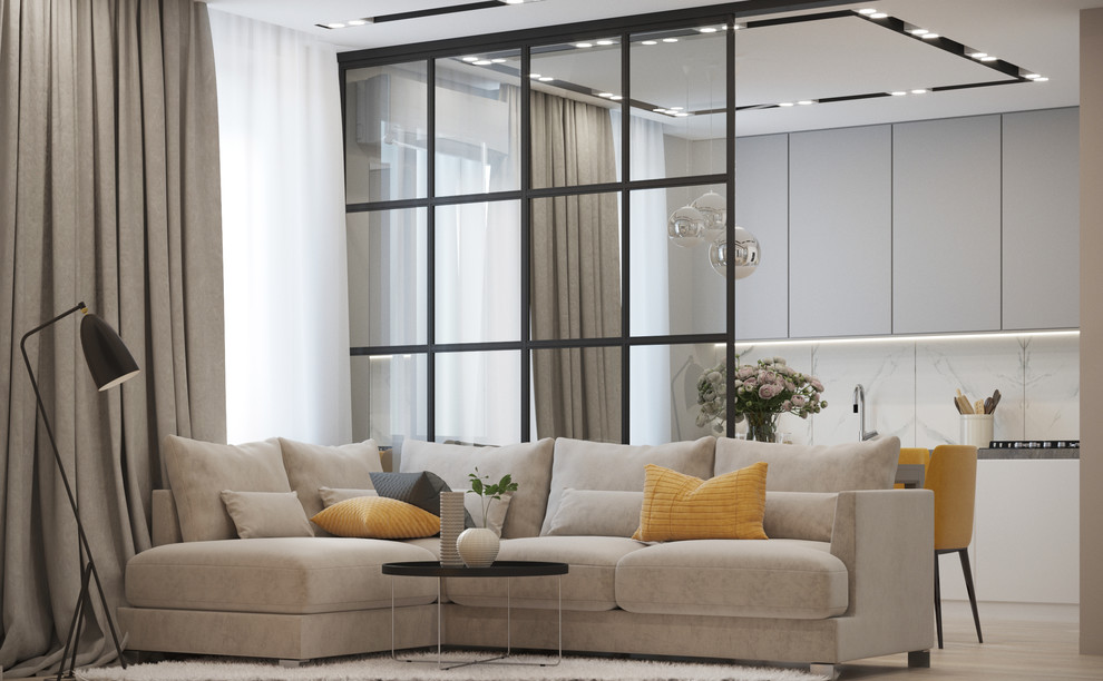 Обложка проекта: Проект трехкомнатной квартиры на Малом переулке