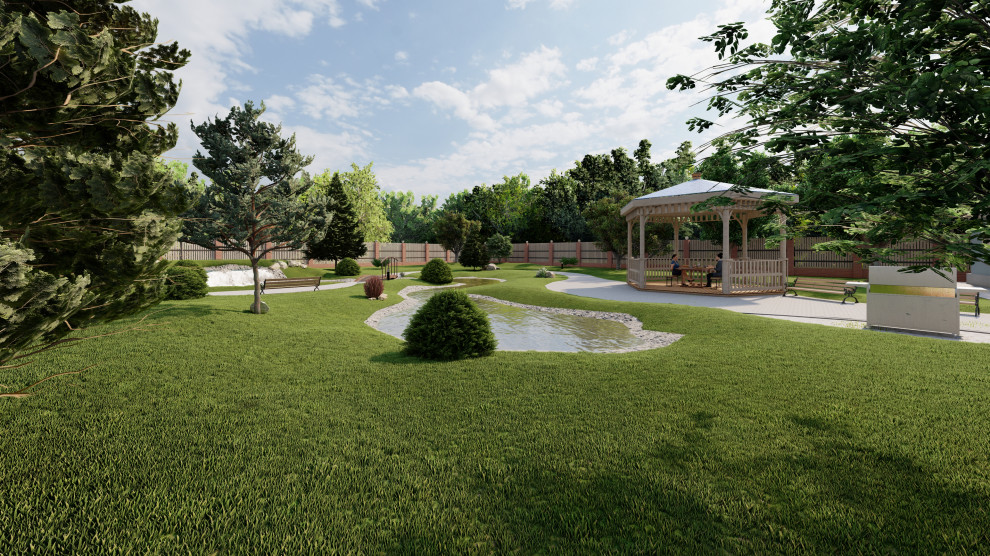 Визуализация частного участка