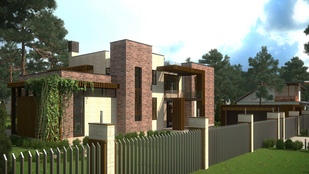 Обложка проекта: Современный дом - 450м2