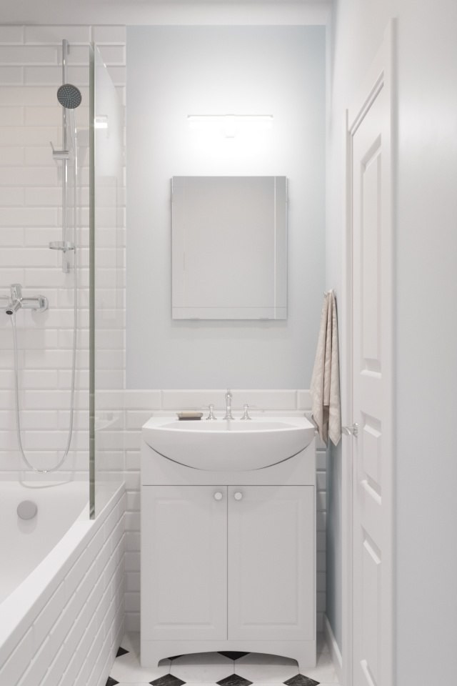 Дизайн интерьера в светлых тонах, Воронеж, ЖК "Пять звезд"