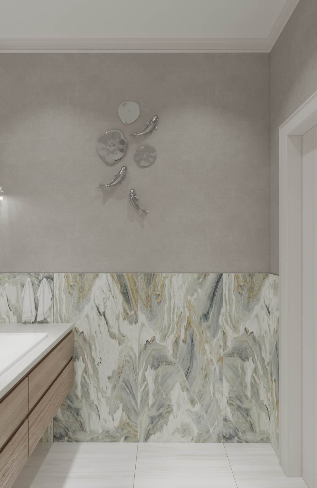 Дизайн интерьера двухэтажного дома 120 кв.м.