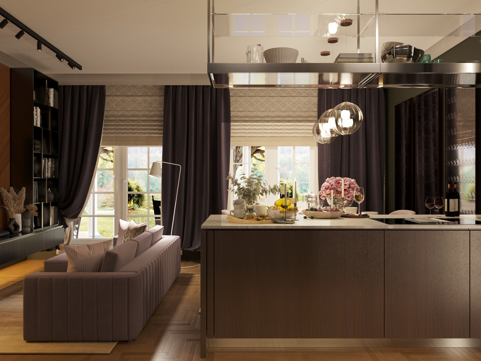 Уютная гостиная