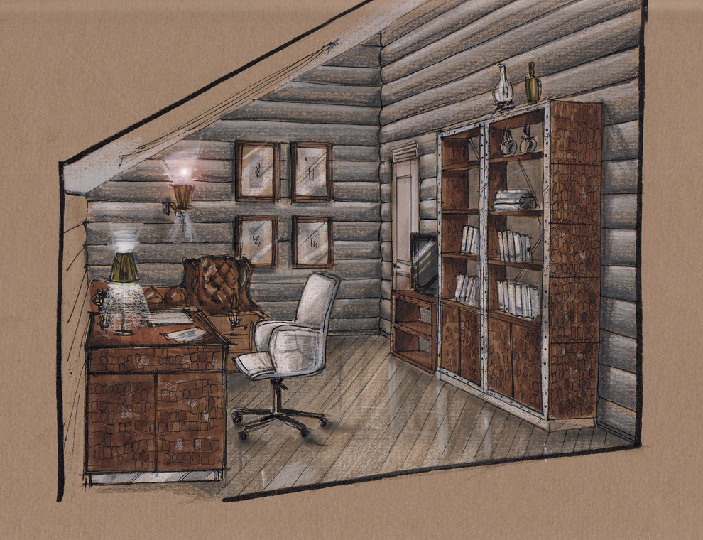 Houzz in Aprelevka, Moscow.