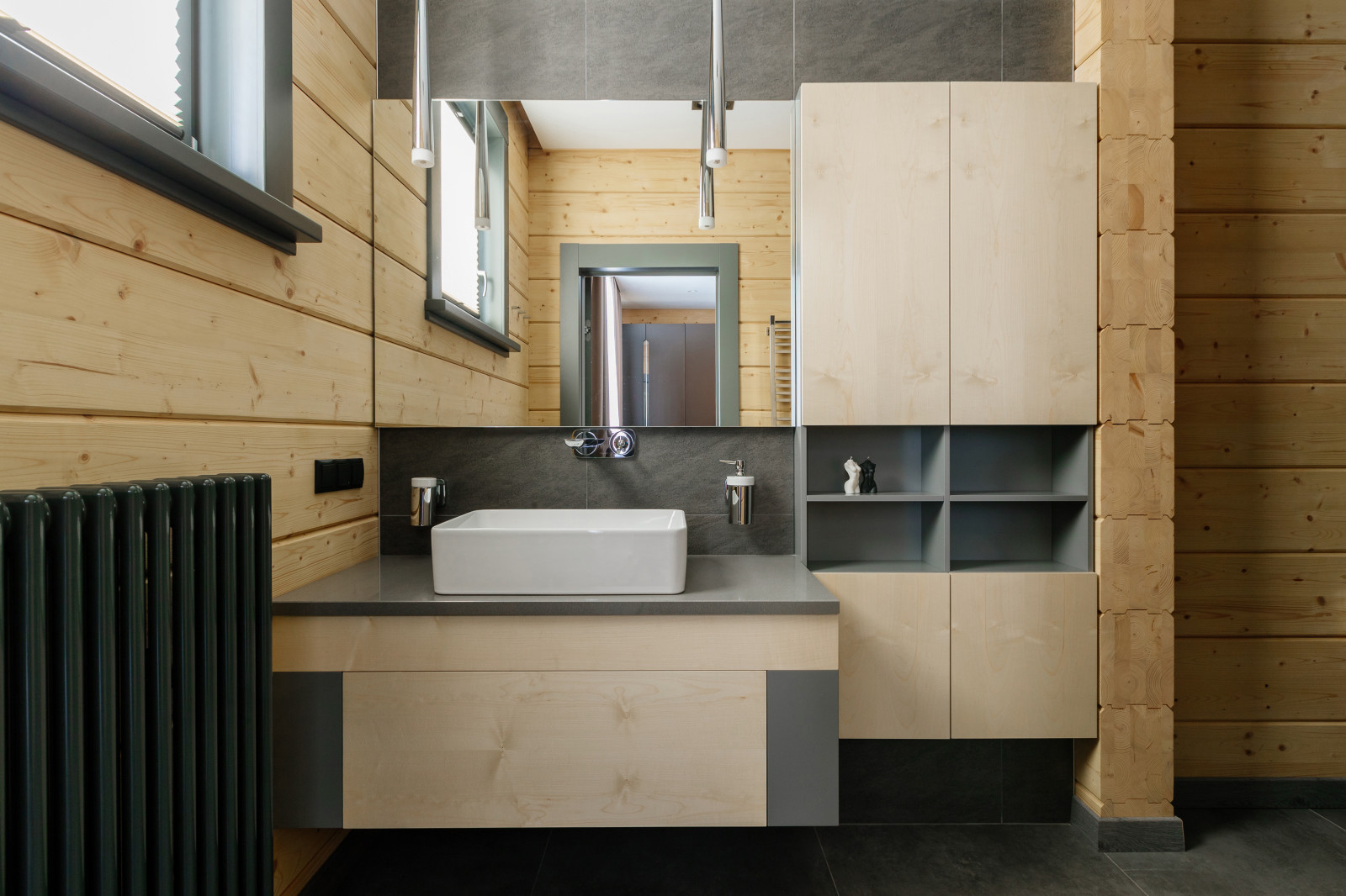 Загородный дом из клееного бруса