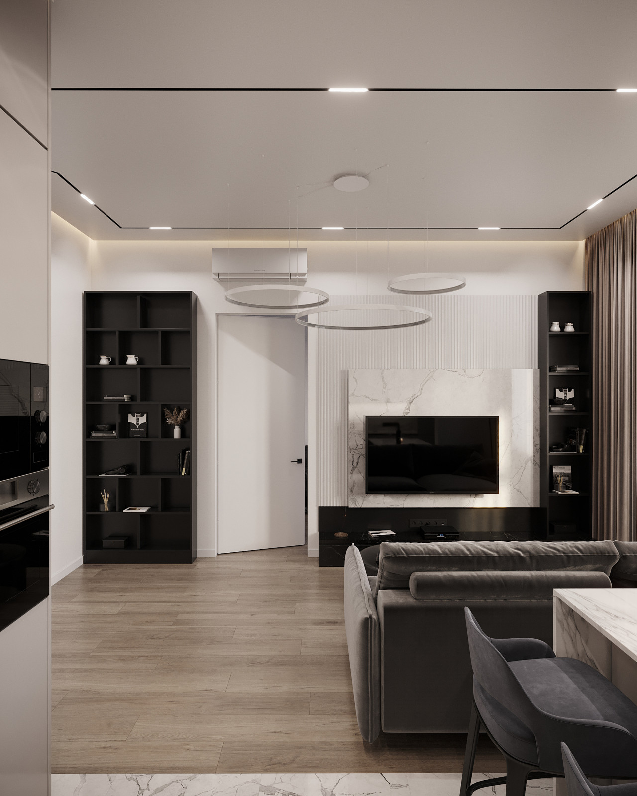 Дизайн и 3д-визуализация санузла в квартире в г. Долгопрудный