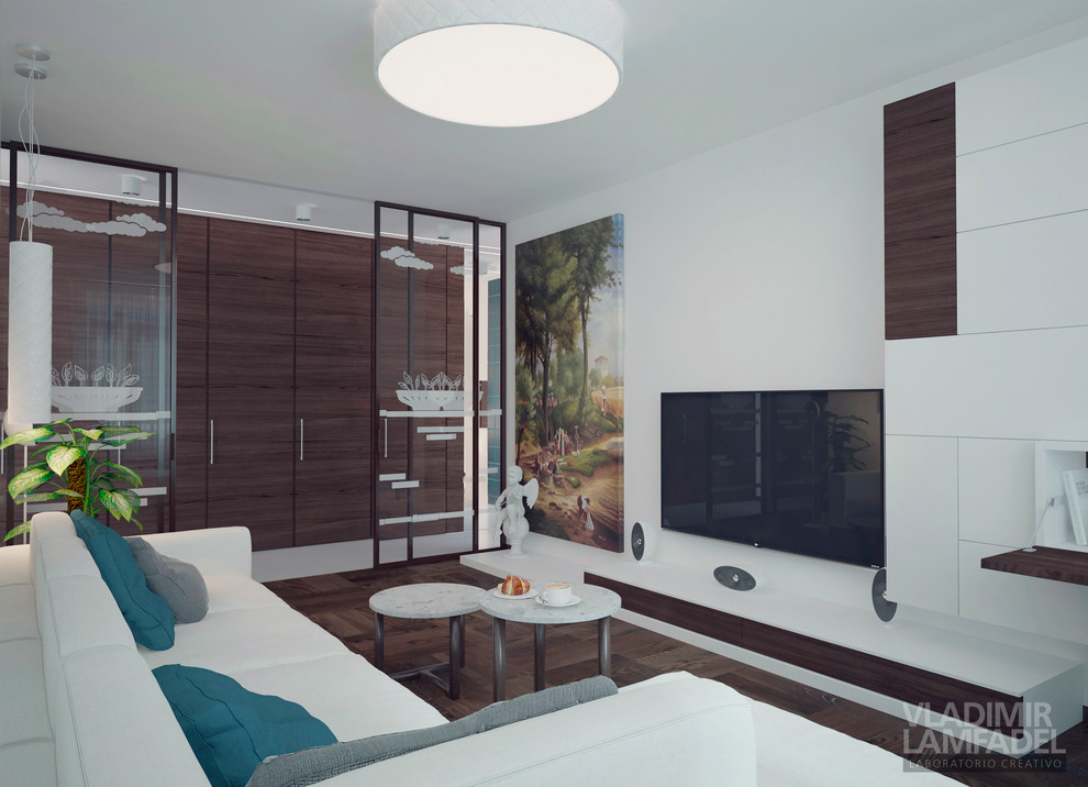 Uno mattina nebbiosa a Milano