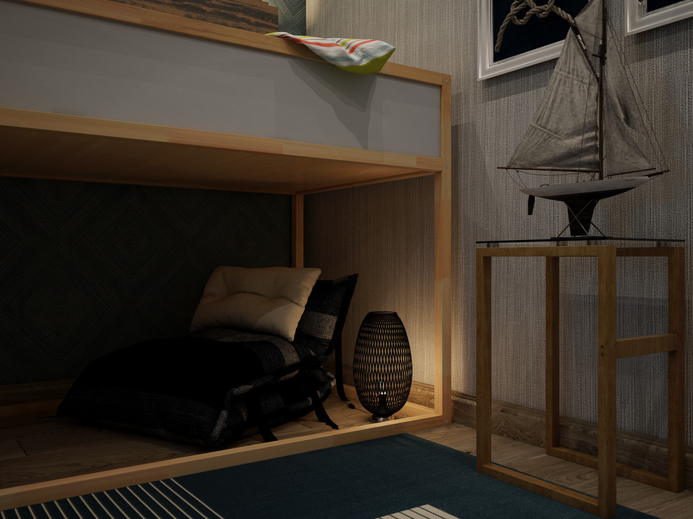 ЖК "Аврора" дизайн проект 3х комнатной квартиры