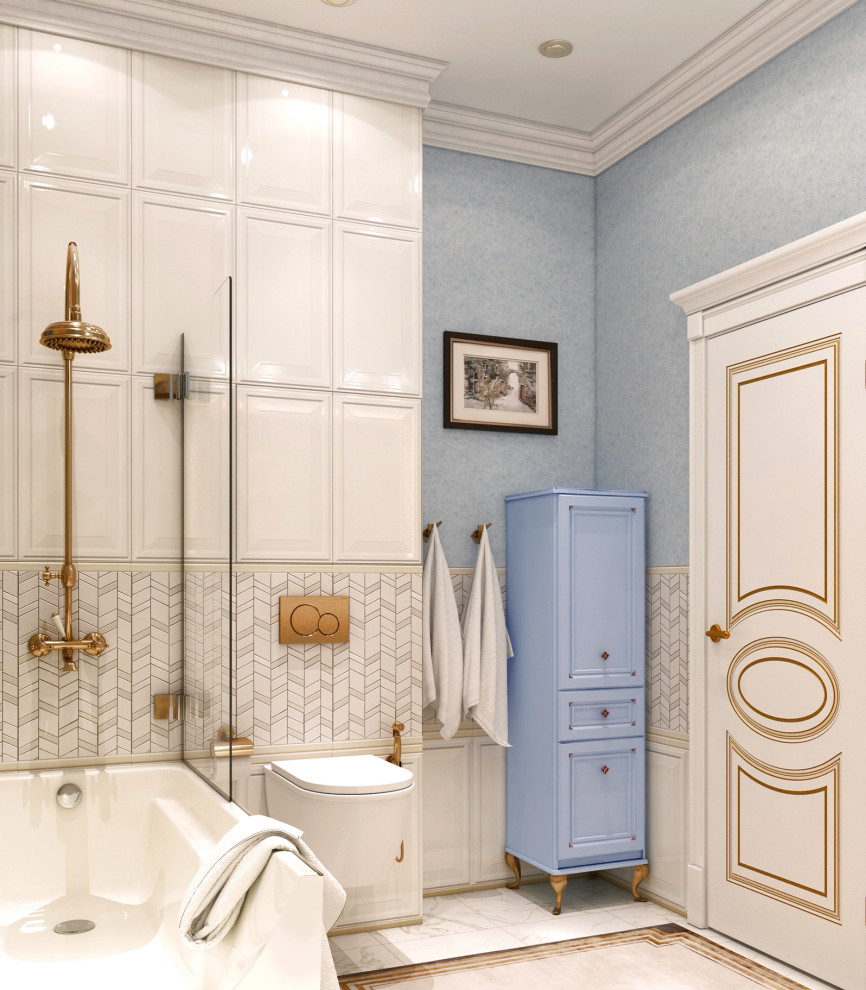 "Ванильное небо" - двухкомнатная квартира в Хамовниках