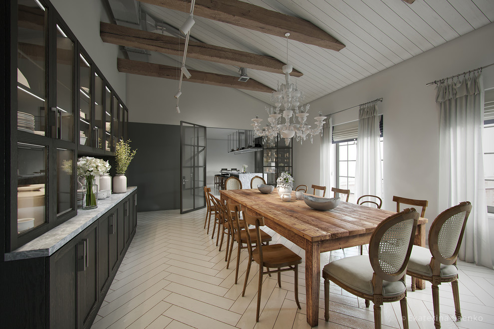 Квартира гостиничного типа в стиле лофт и минимализм.