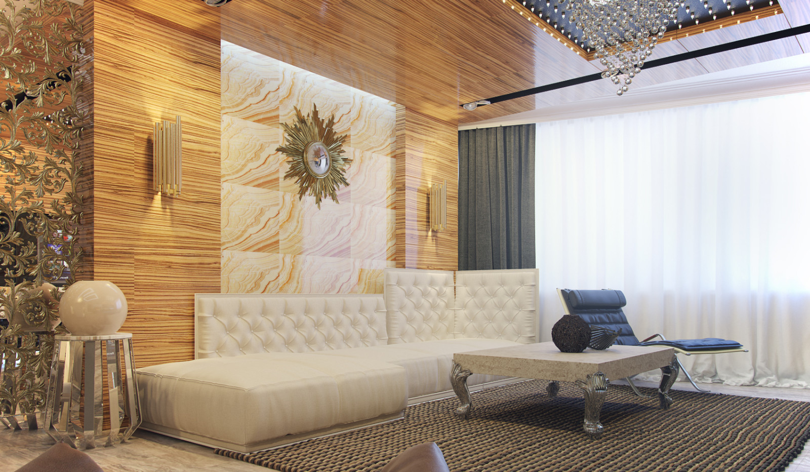 Гостиная в стиле Модерн