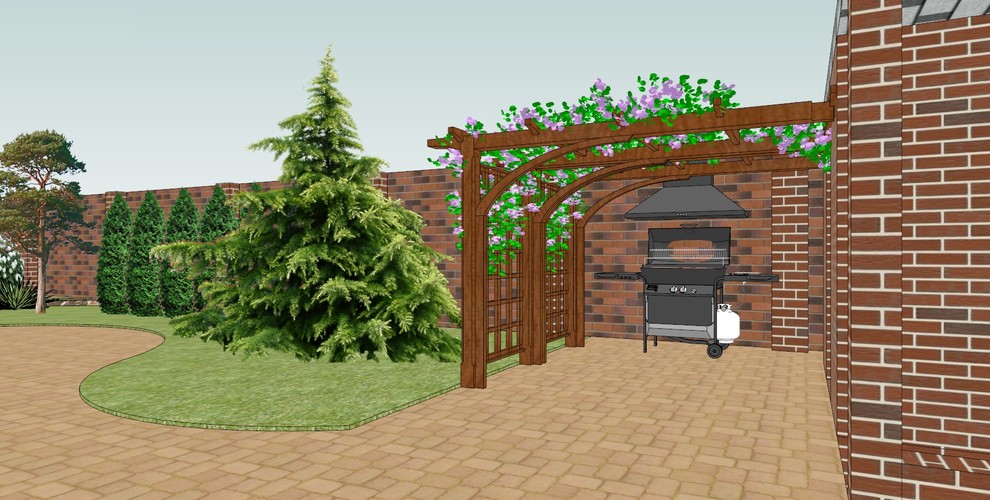 Дизайн проект ландшафта г. Ростов-на-Дону