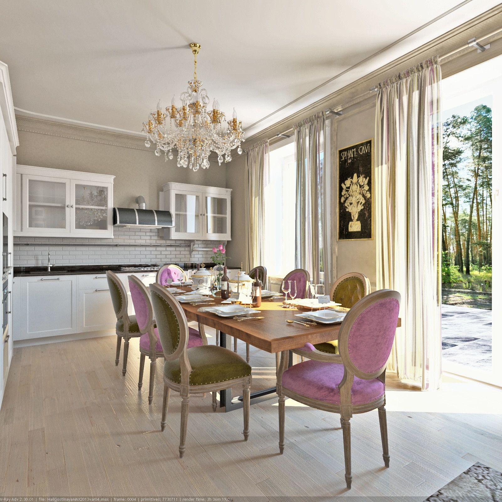 Интерьеры в таунхаусе.