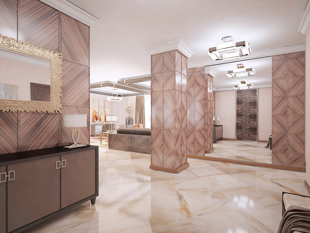 Дизайн-проект квартиры в современном стиле площадью 200м2