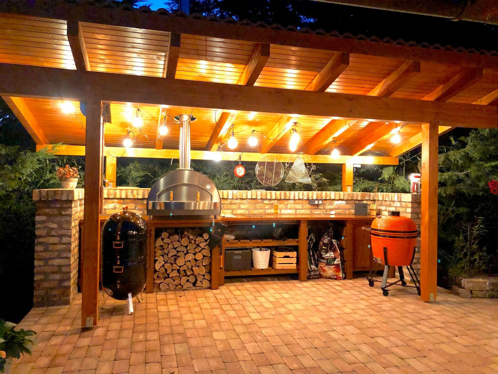 Домашняя печь на дровах 4 Pizze