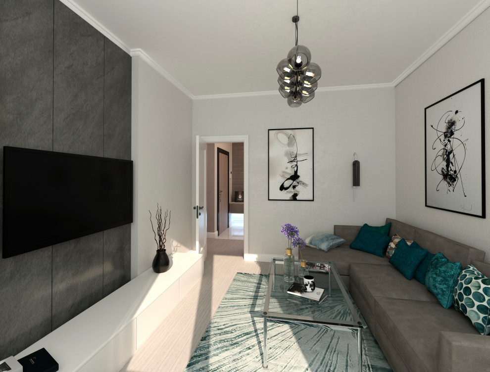 Трёхкомнатная квартира для молодой семьи с ребёнком.3 варианта.