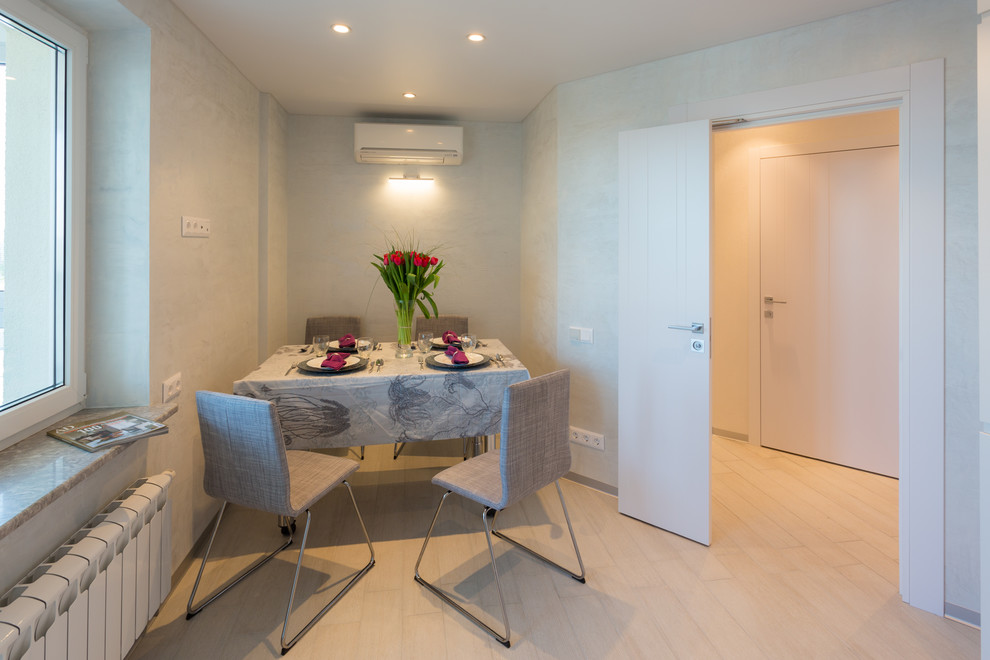 Белый минимализм в новостройке