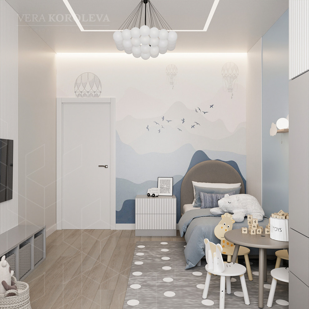 Дизайн-проект двухкомнатной квартиры в Москве в ЖК "Первый Московский"