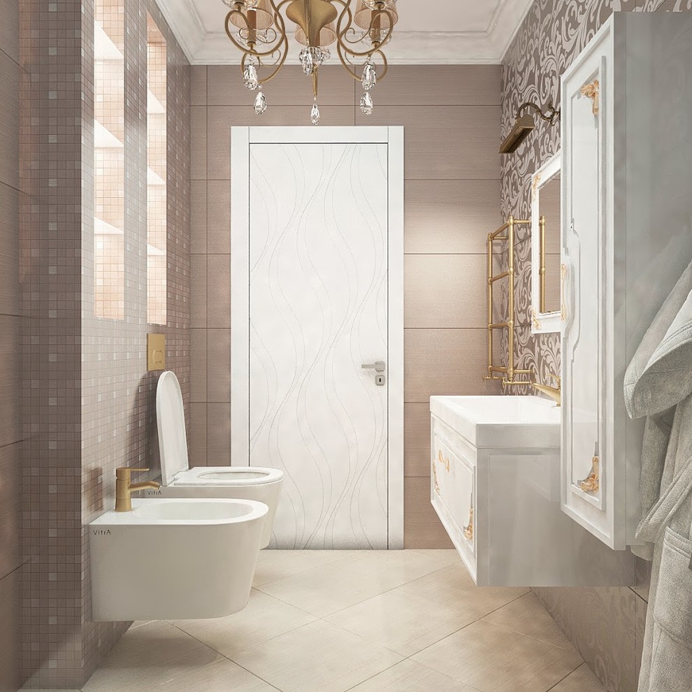 Дизайн-проект ванной комнаты от «Strekoza Design»