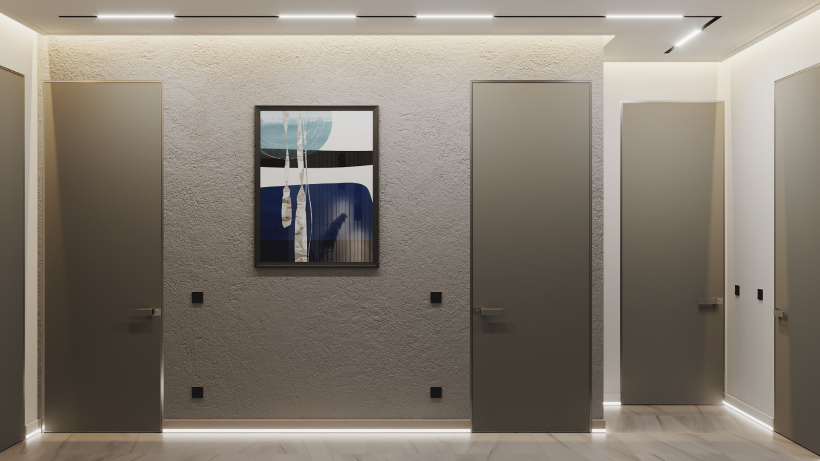 GRAY. Квартира в ЖК Дом на набережной, 64 кв.м