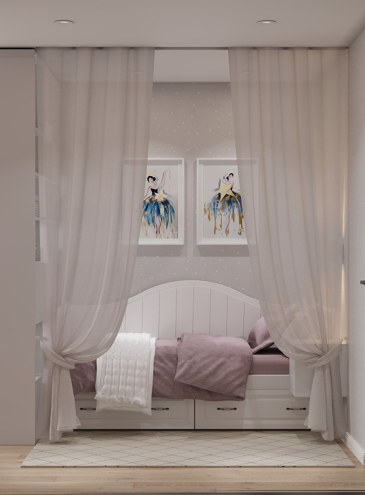 Квартира за городом в природных цветах