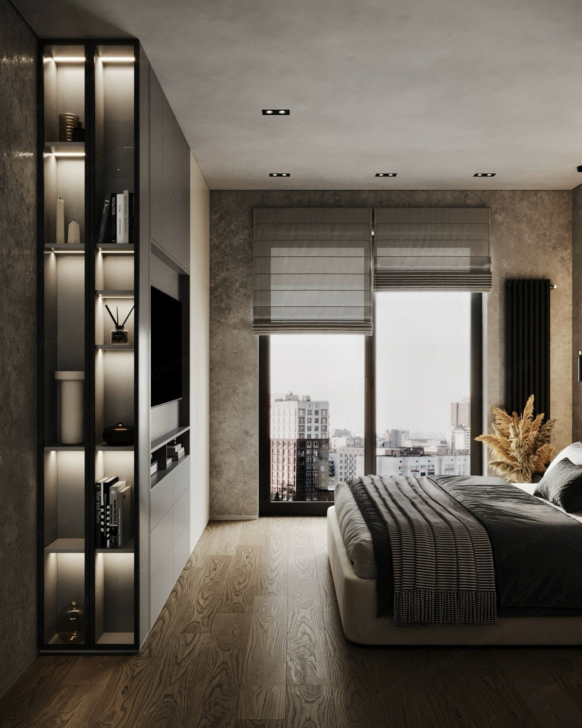 Дизайн проект 3 комнатной квартиры - ЖК Западный порт