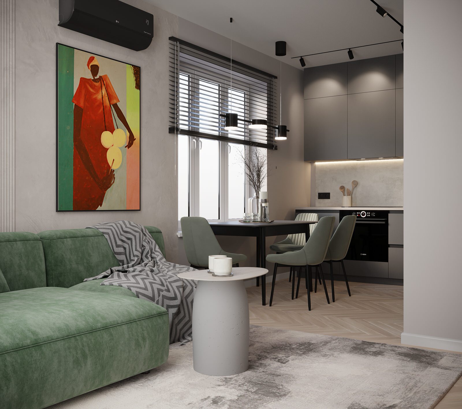 Цвет настроения - зеленый