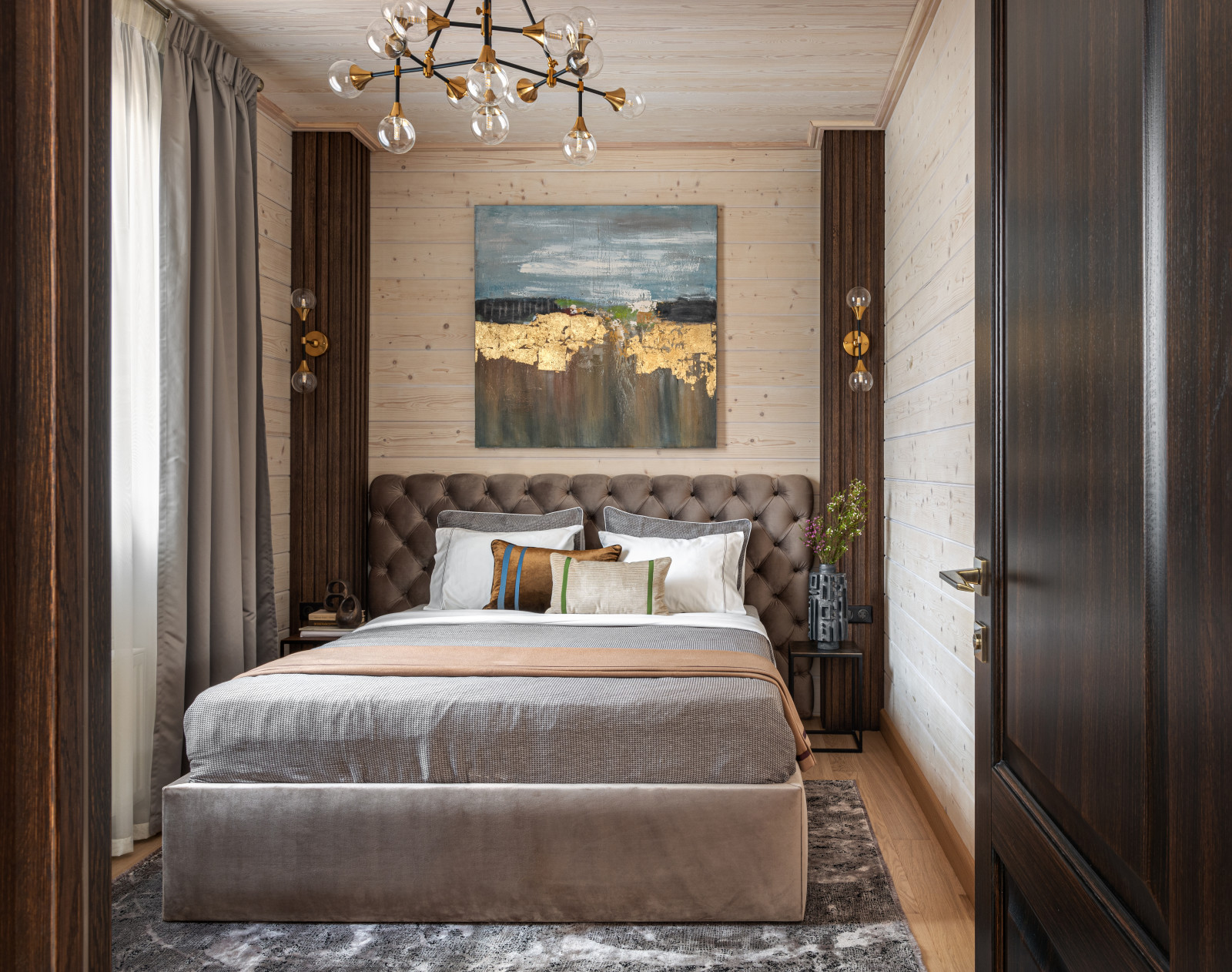 Стилизация загородного дома в Лапино